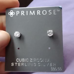 Primrose sterling silver earrings